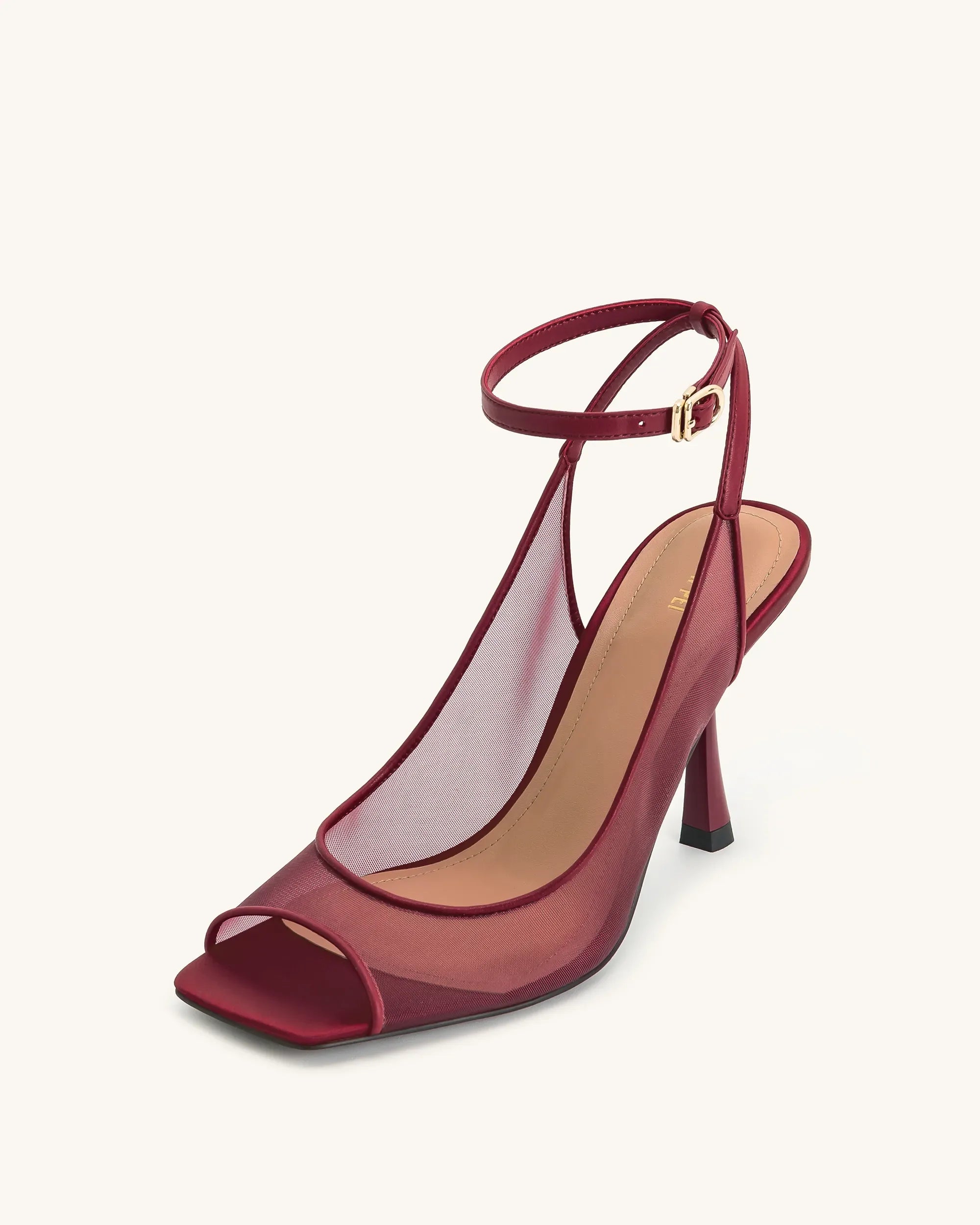 JW PEI_Burgundy_Serenity Open Toe Mesh Slingback Sandals_1SDS50-4_Burgundy_06