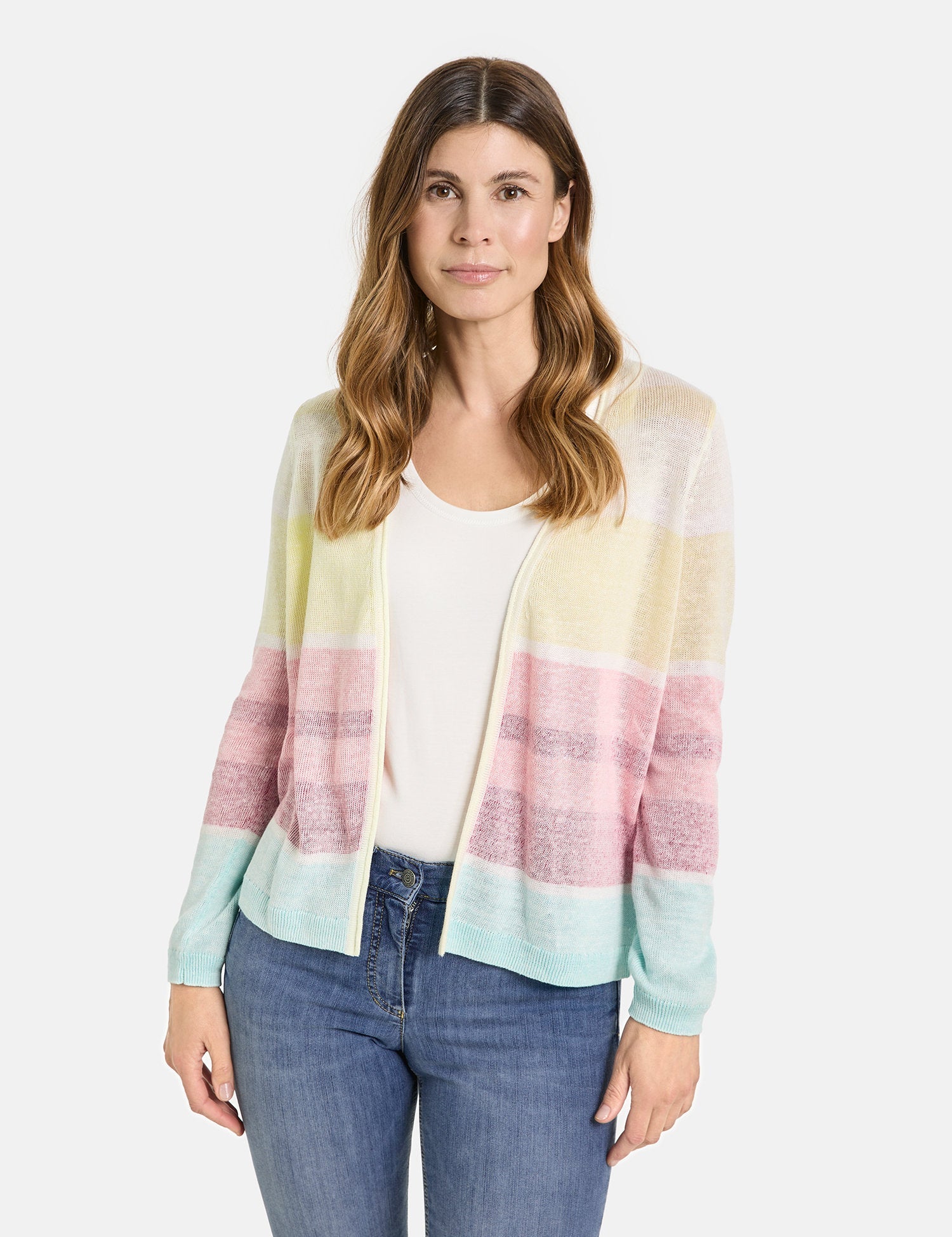 Open Cardigan With Colour Blocking_230223-44730_4062_04
