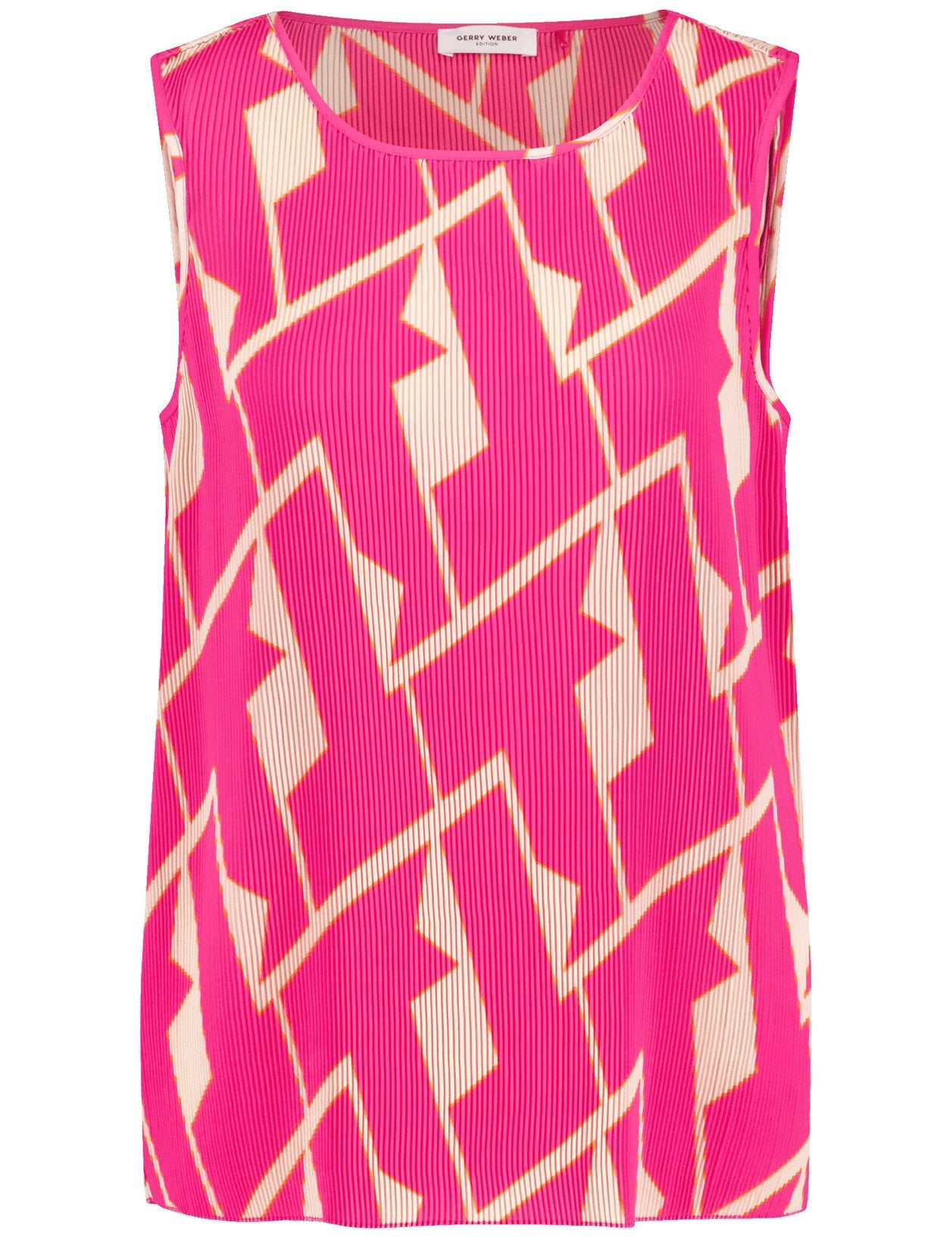 Sleeveless Blouse Made Of Pleated Fabric_260069-66249_3009_06