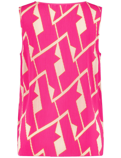 Sleeveless Blouse Made Of Pleated Fabric_260069-66249_3009_07