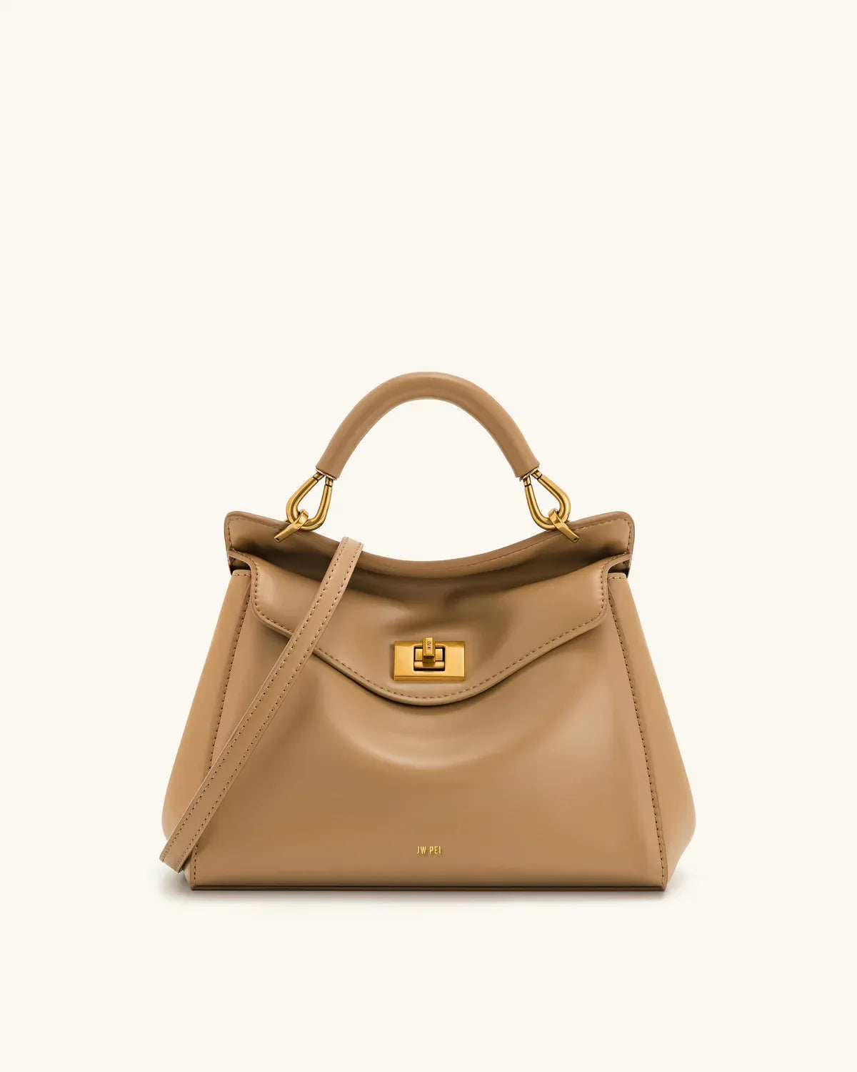 JW PEI_Brown_Lucia Classic Top Handbag - Brown_2T68_217_01