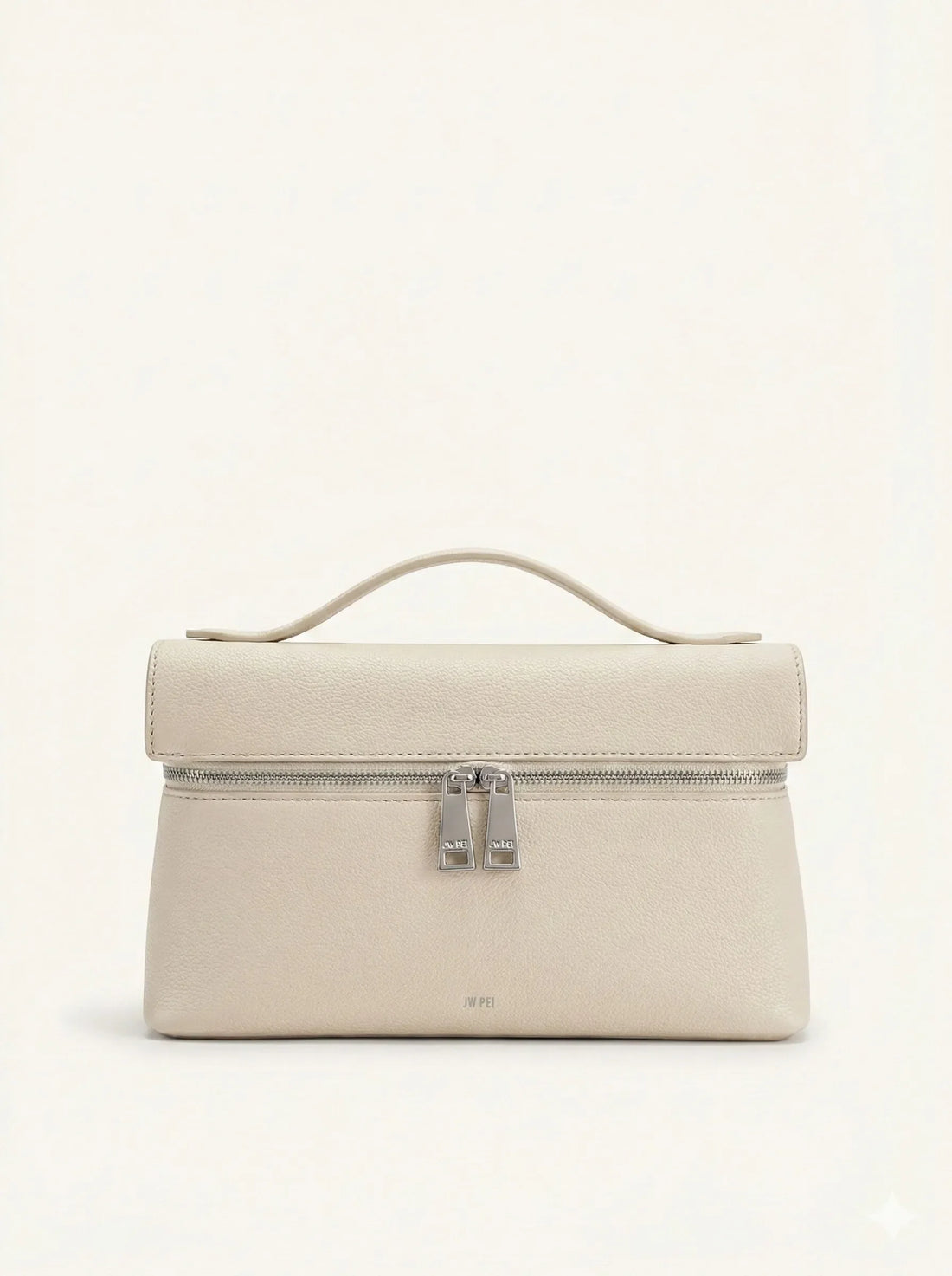 JW PEI Grainy Leather White Women Thea Top Handle Bag - Grainy Leather White SKU: 2T78-20W_Grainy Leather White Image 01
