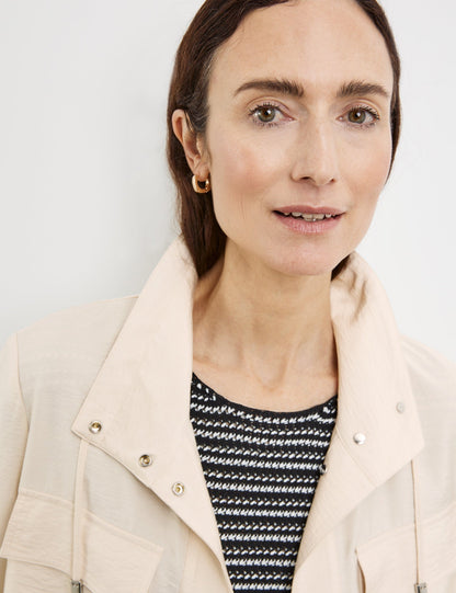 Lightweight Blazer Jacket With A Drawstring_330048-31354_90138_02