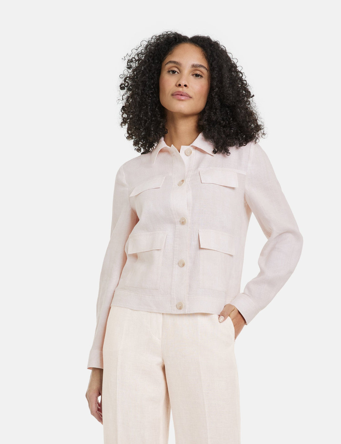 Linen Blazer Jacket_330057-31287_3008_01
