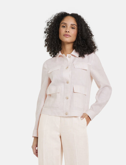 Linen Blazer Jacket_330057-31287_3008_01