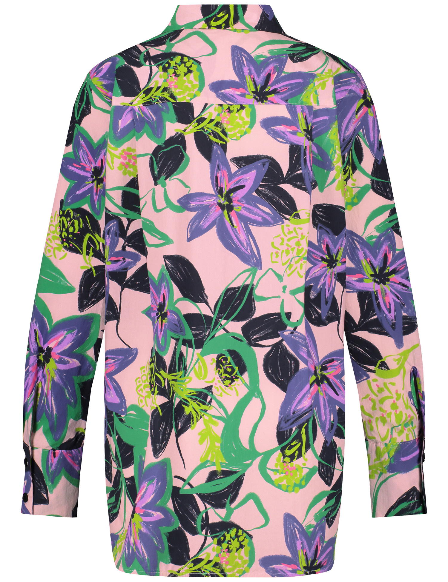 Floral Blouse With An Elongated Back_360020-31409_3058_03