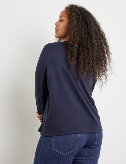 Sweatshirt With A Sparkling Motif_371245-26416_8450_06