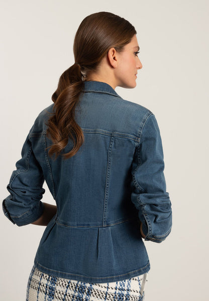 Denim Jacket With Peplum_41026250_0962_04