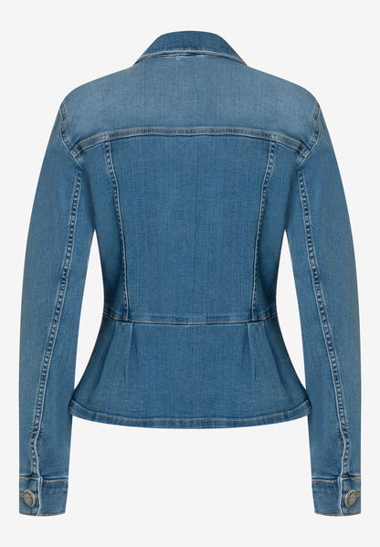 Denim Jacket With Peplum_41026250_0962_06