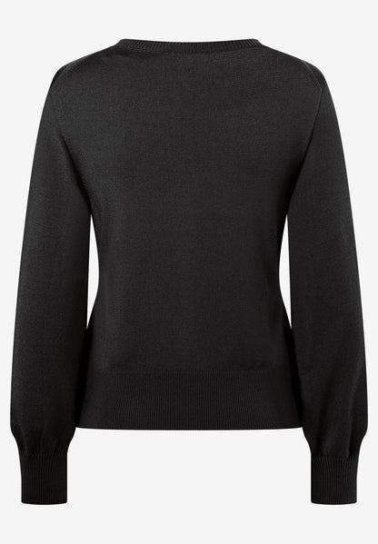Black Fine Knit Sweater_41091020_0790_02