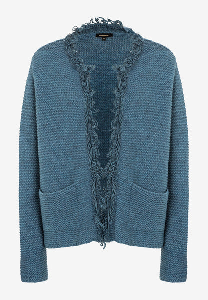 Gray Blue Cardigan with Fringes_41101265_0332_03