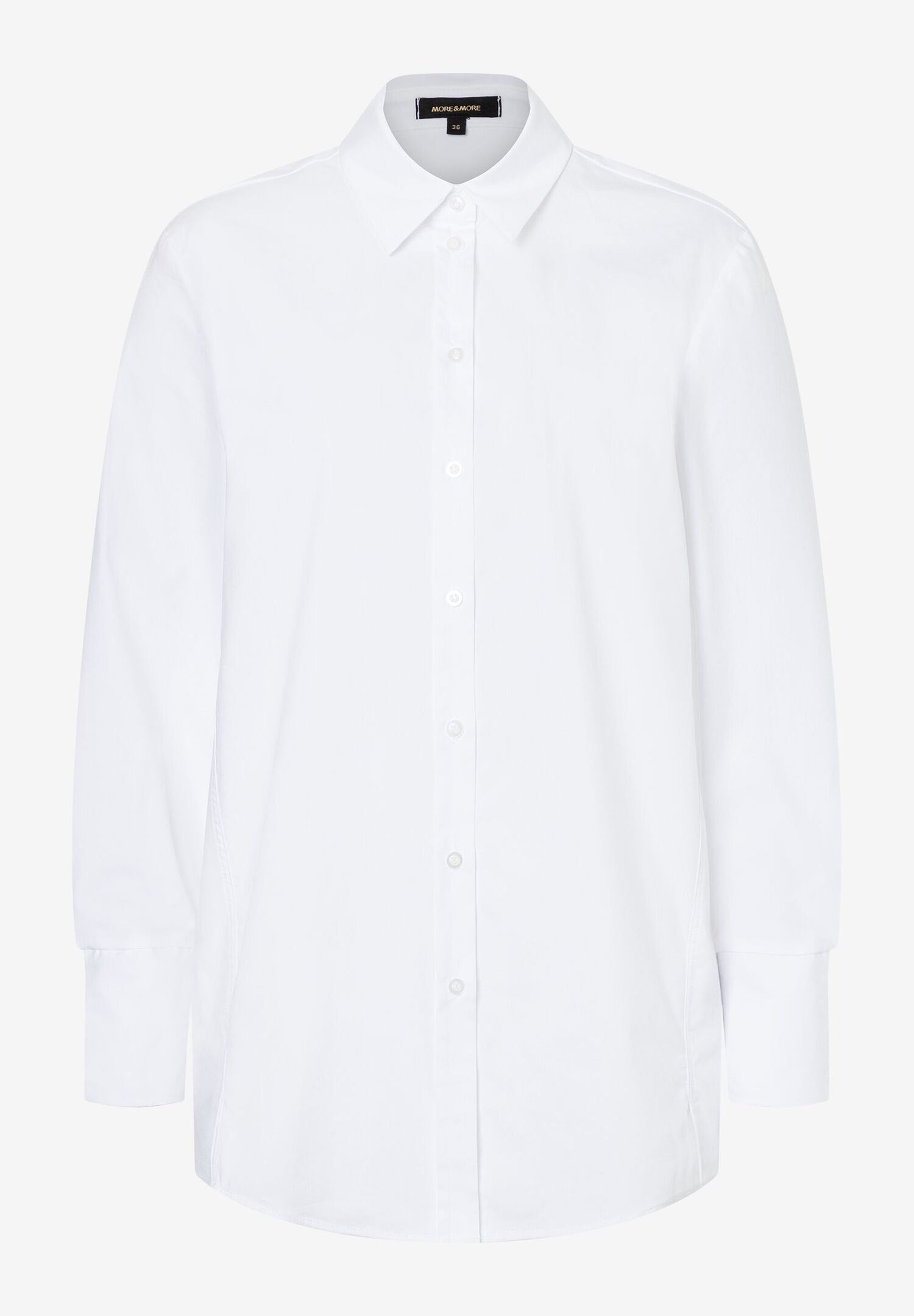 White Wide Shirt Blouse_41102053_0010_01