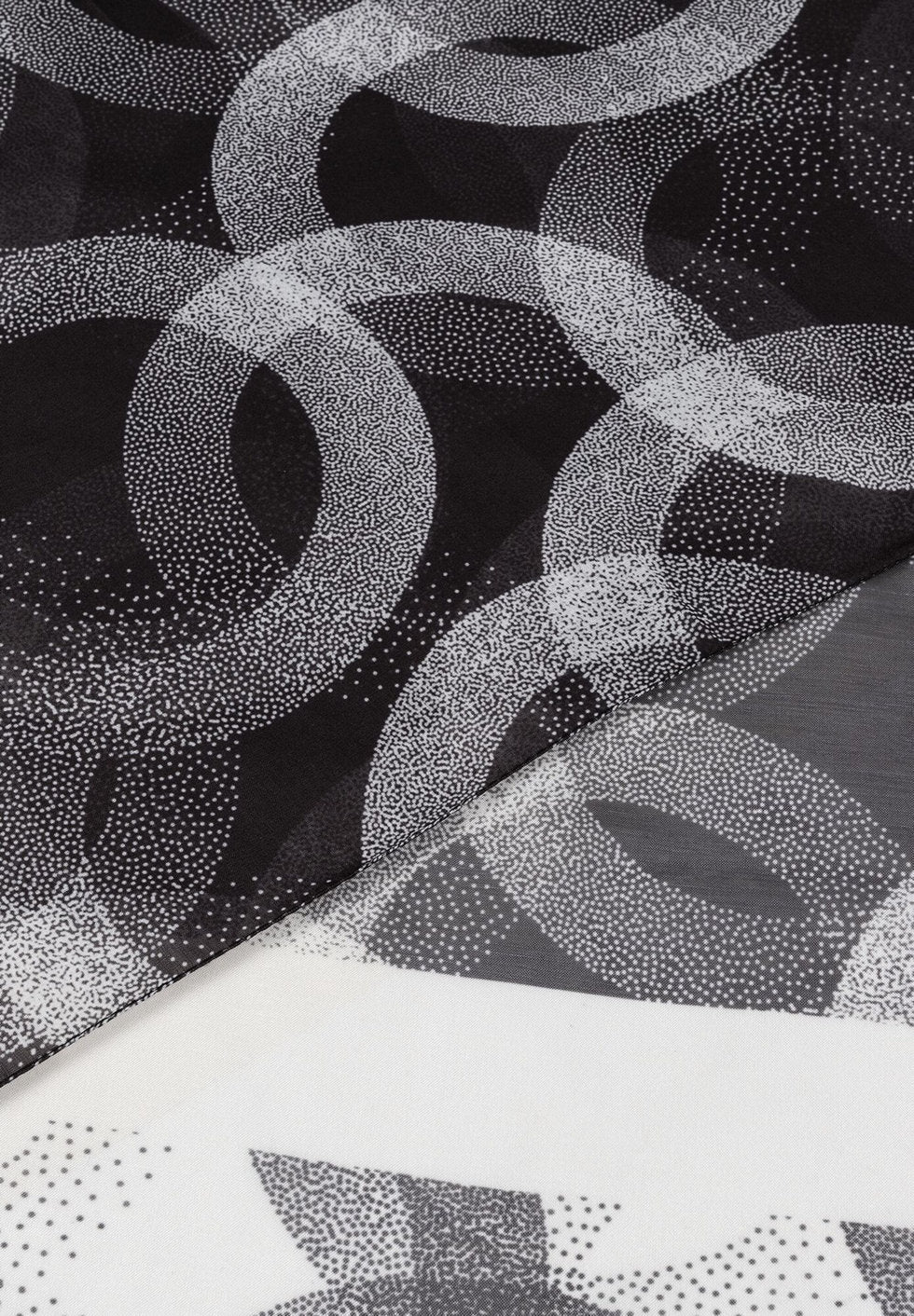 More &amp;  More_Black Print Scarf_41659080_2790_02
