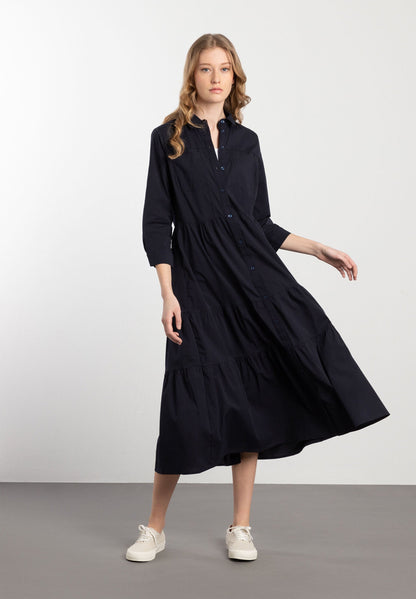 Navy Long Shirt Dress_41823408_0375_02
