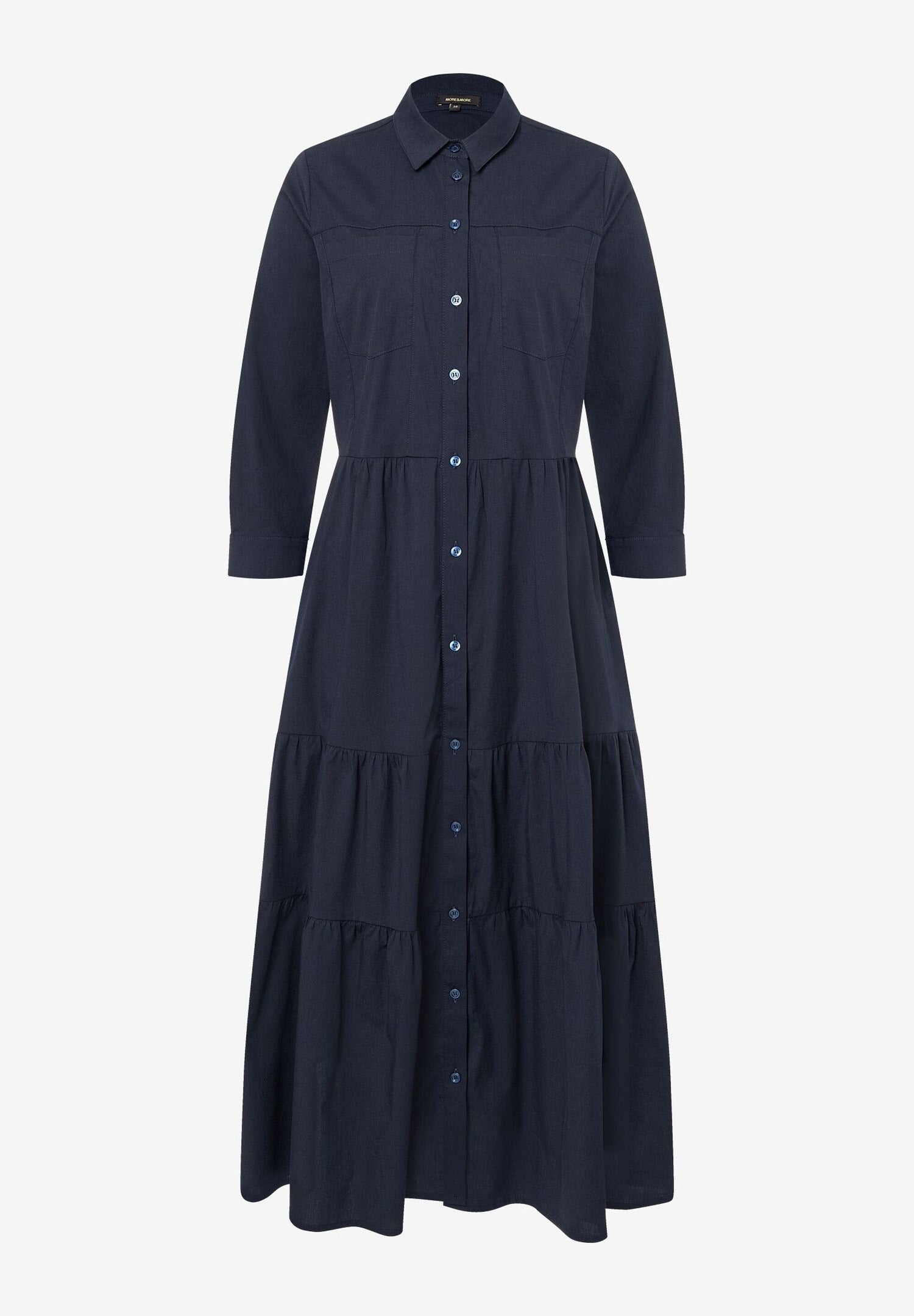 Navy Long Shirt Dress_41823408_0375_03