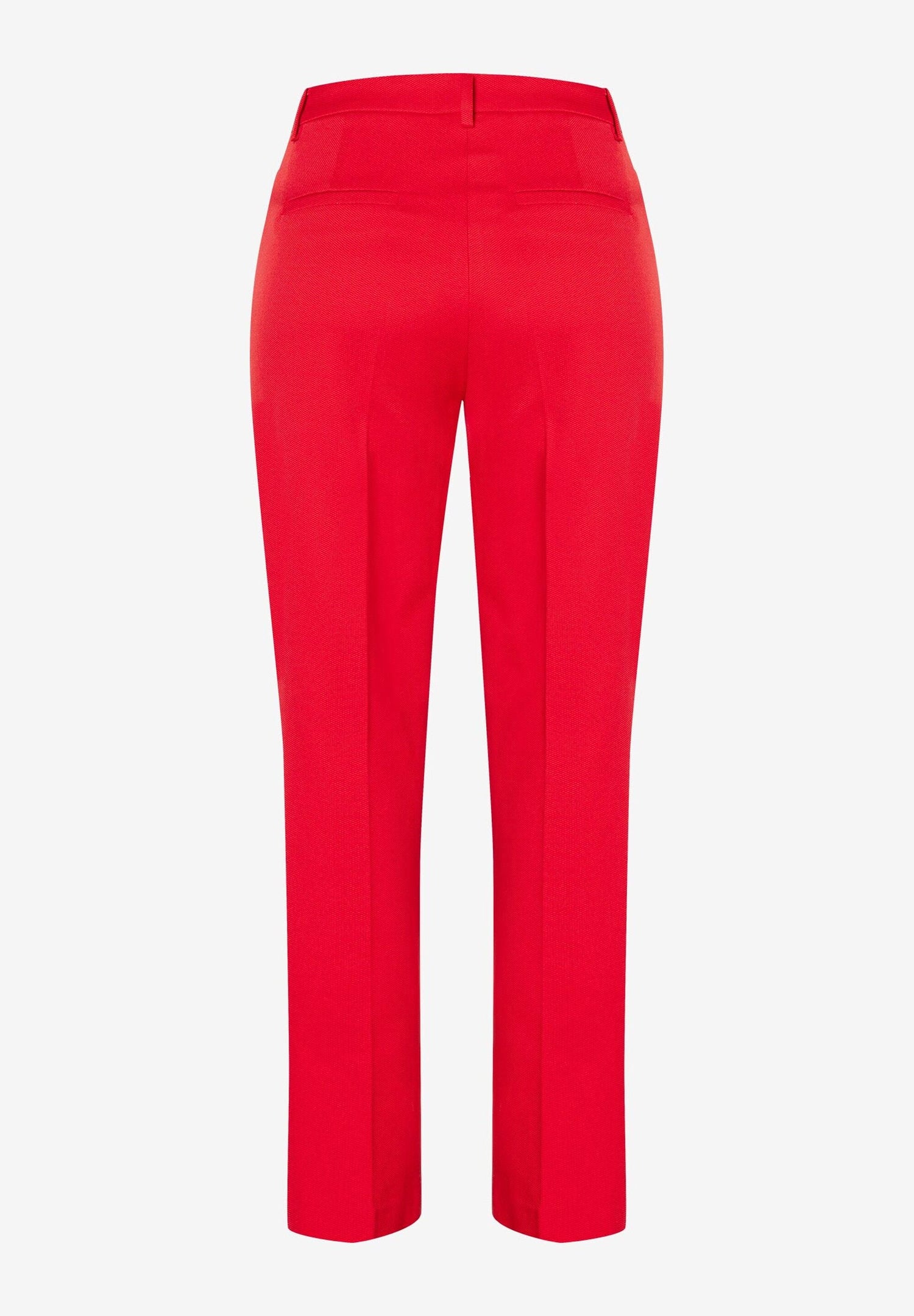 Red Suit Trousers With A Fine Structure_41824568_0537_04