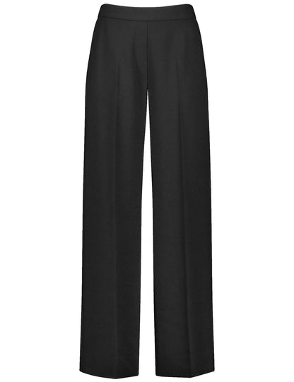 Elegant Hatching Pants with A Wide Leg_420036-31235_11000_02