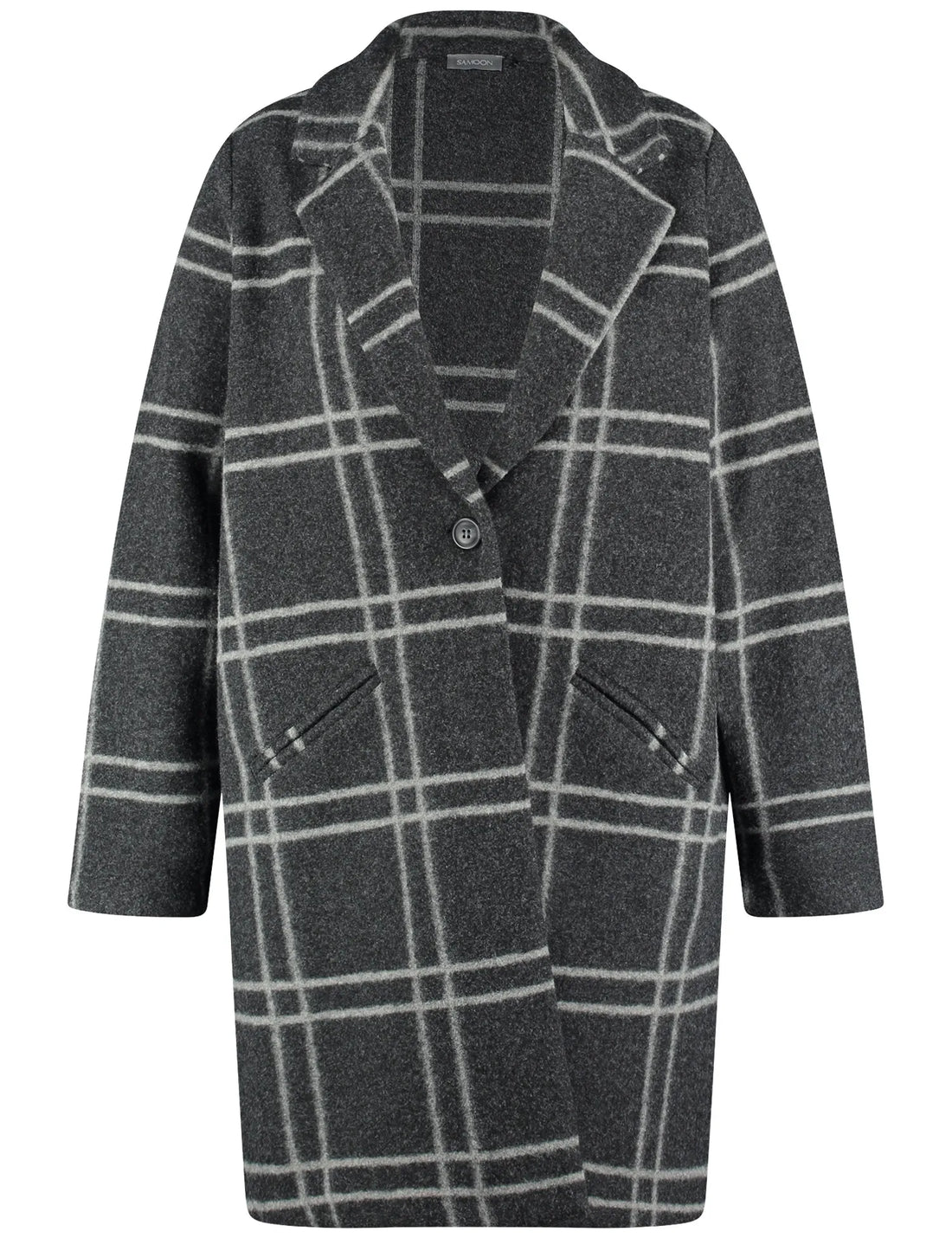 Gerry Weber_Charcoal patterned_Jacket knit_430036-87013_2052_01