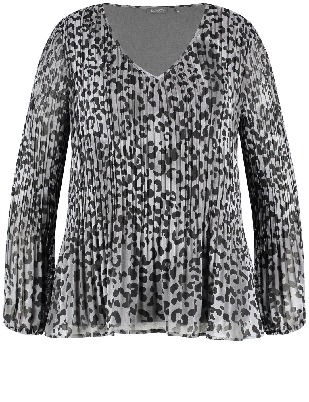 Gerry Weber_Normal Grey patterned_Blouse 1/1 sleeve_460011-84014_2302_01