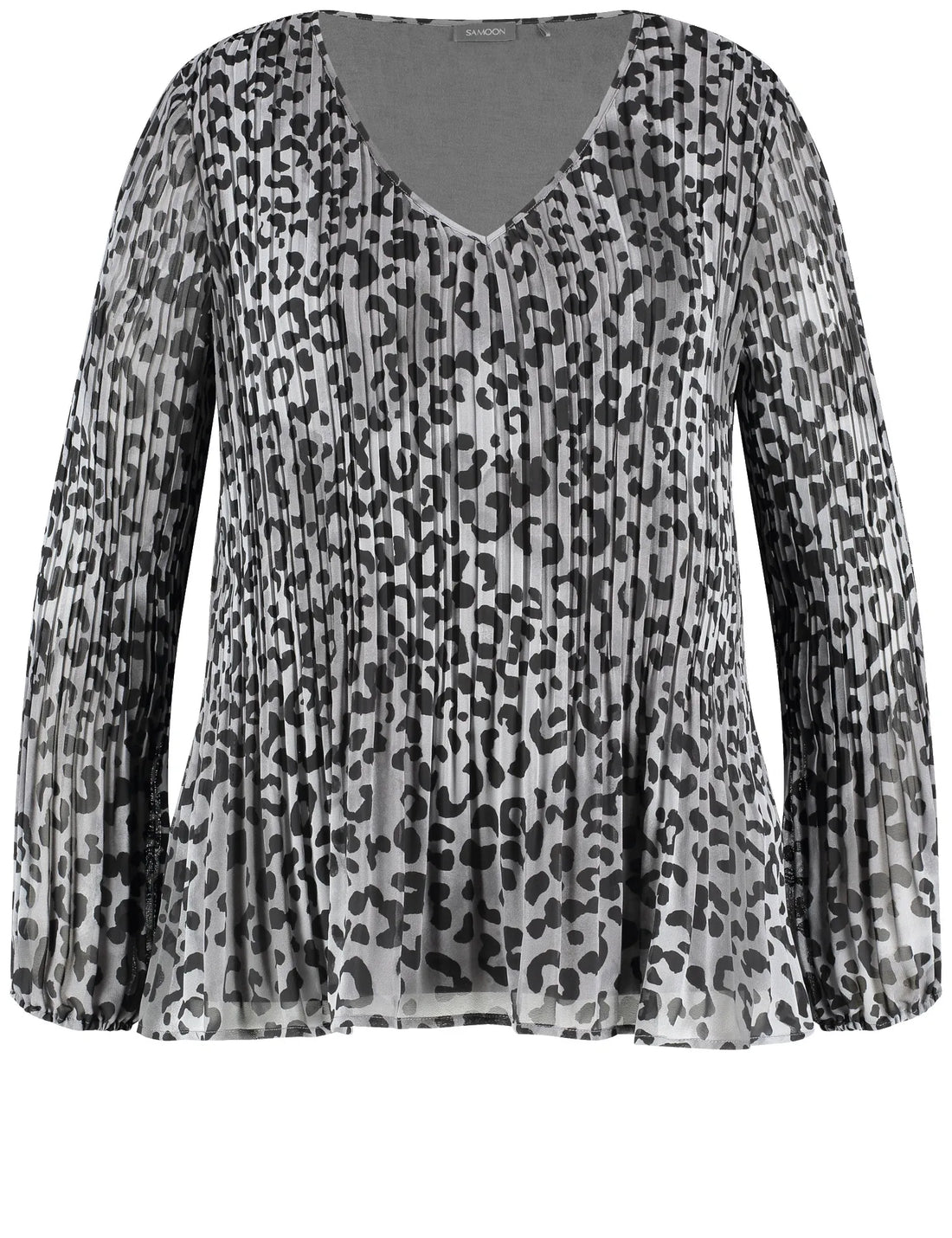 Gerry Weber_Normal Grey patterned_Blouse 1/1 sleeve_460011-84014_2302_02