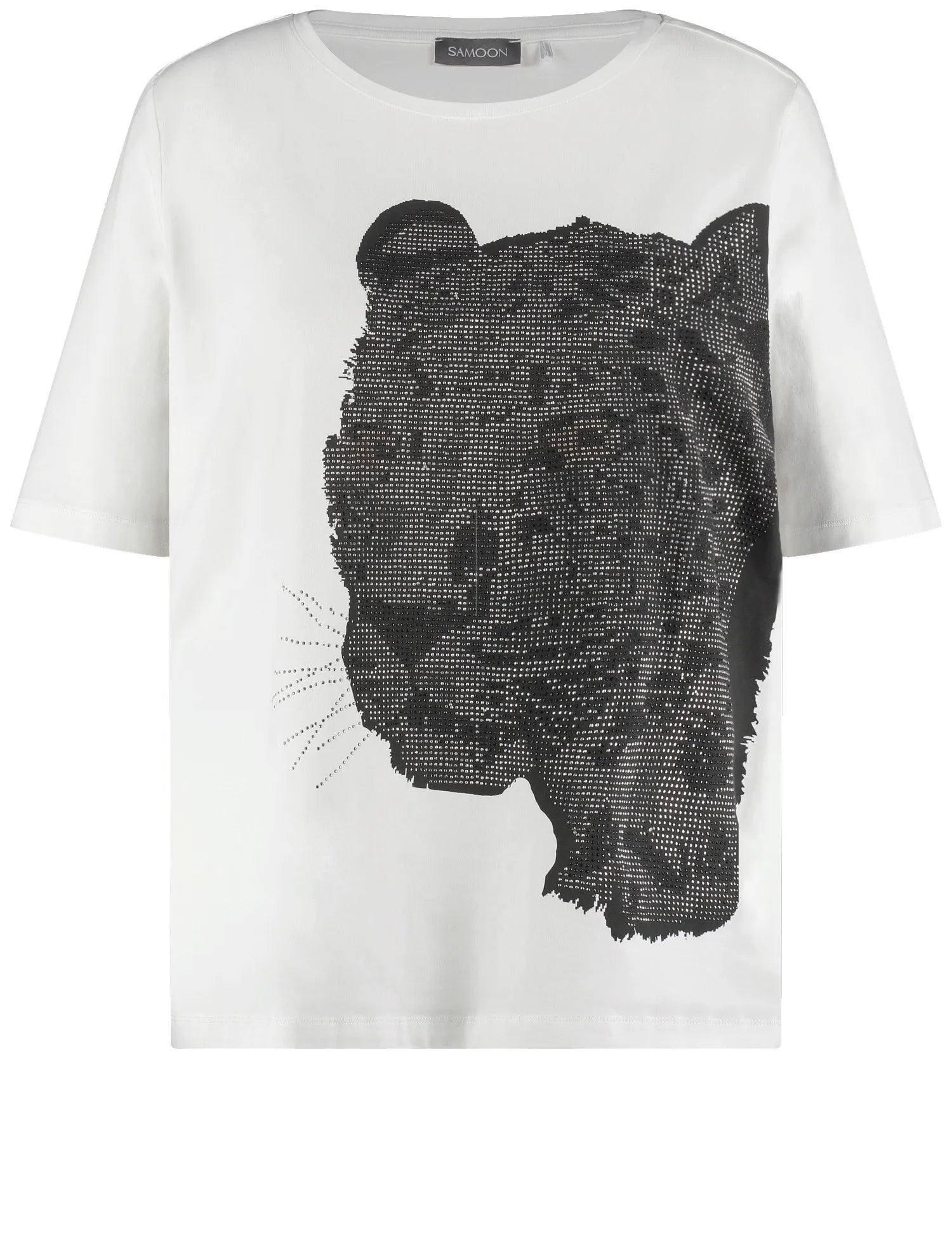 Gerry Weber_White Patterned_T-Shirt 1/2 sleeve_470009-86015_9602_01