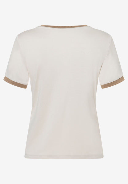More &amp;  More_T-Shirt with Shiny Edge_51020057_0031_05
