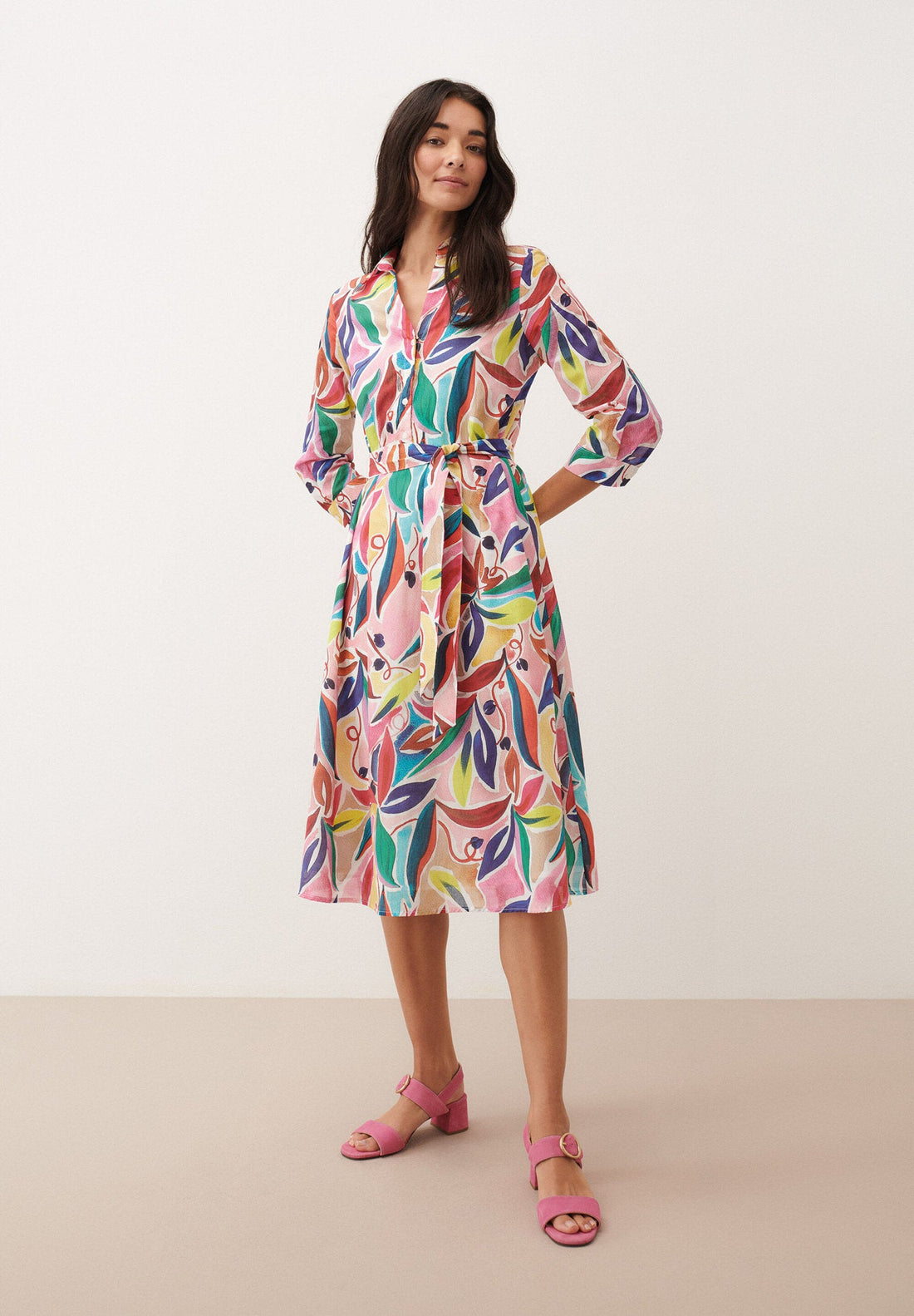 More &amp;  More_Colorful Print Dress_51023054_6536_01
