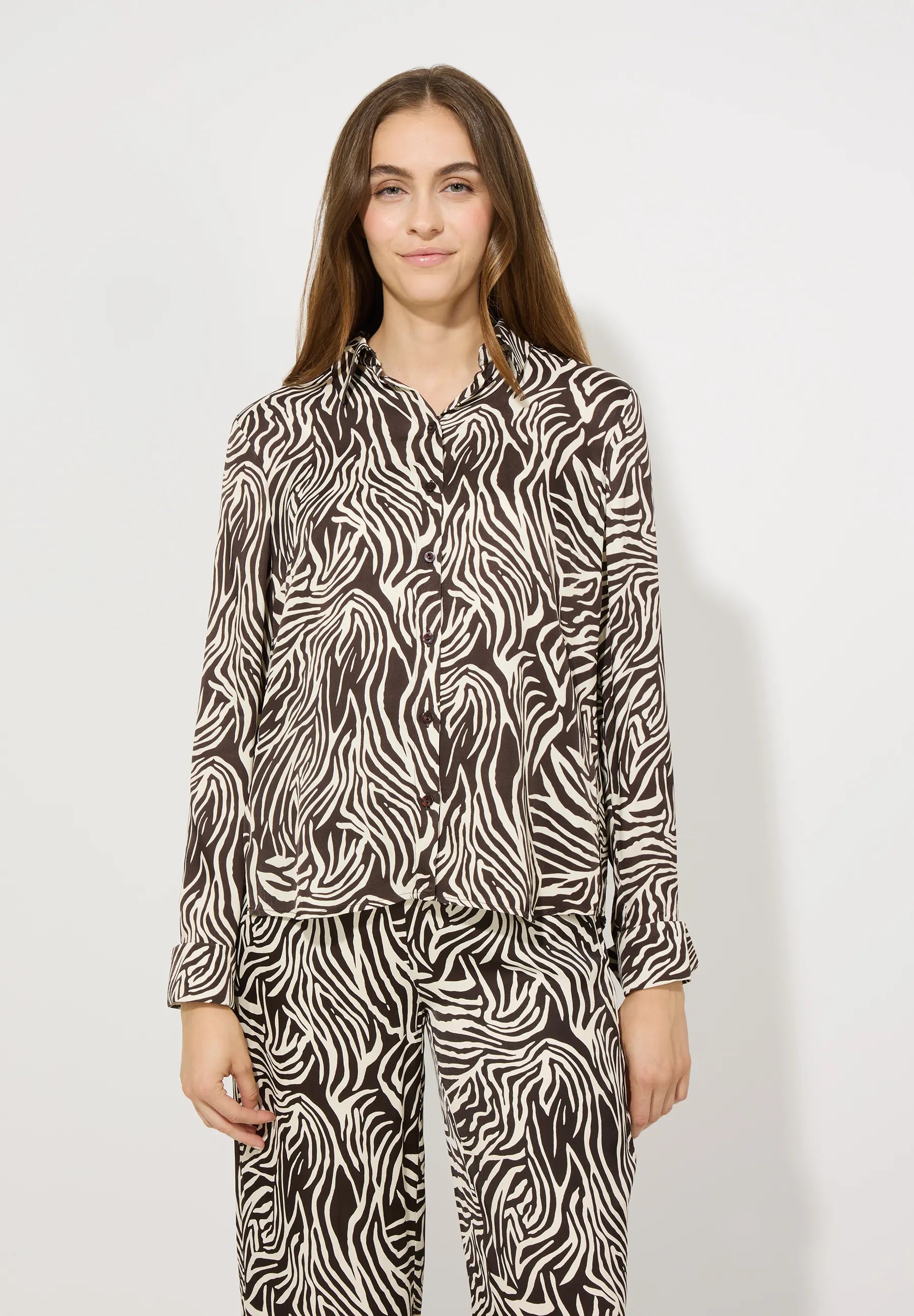 More &amp; More_Twotone Animal Print_Animal Print Shirt Blouse_51072001_2279_02