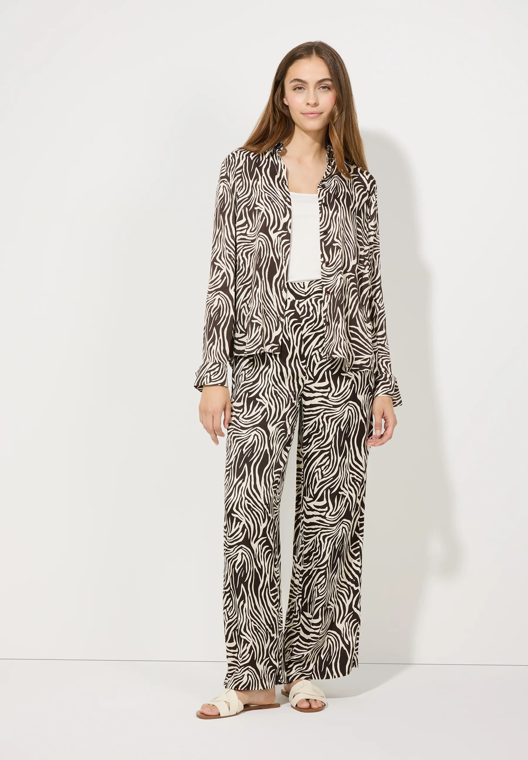 More &amp; More_Twotone Animal Print_Animal Print Shirt Blouse_51072001_2279_04