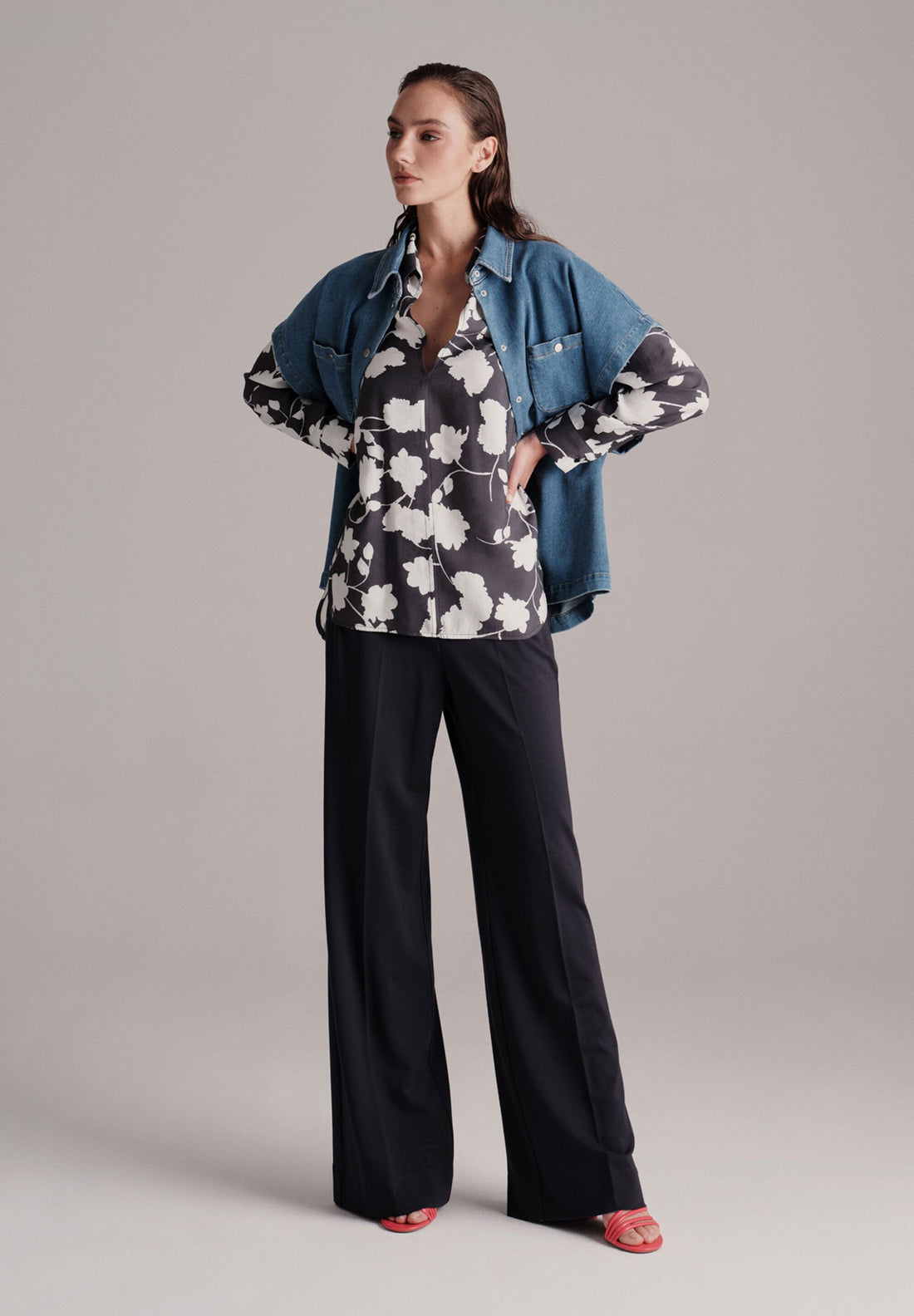 More &amp;  More_Navy Jersey Pants_51314670_0376_02