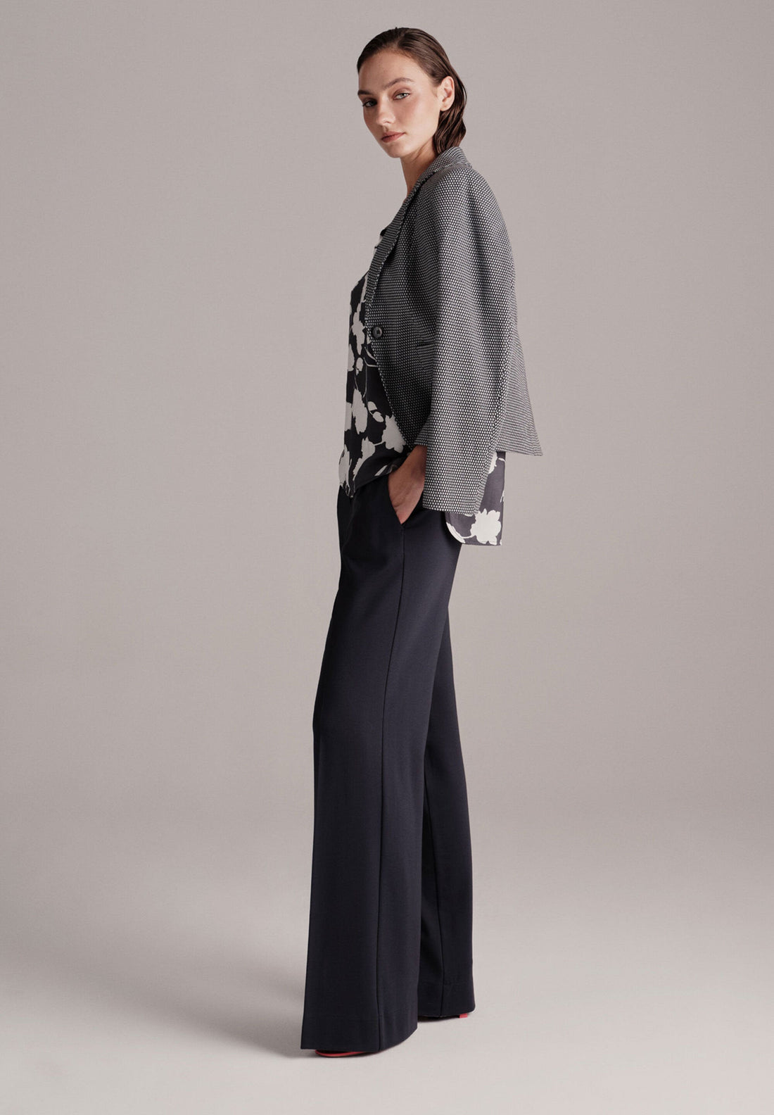 More &amp;  More_Navy Jersey Pants_51314670_0376_03