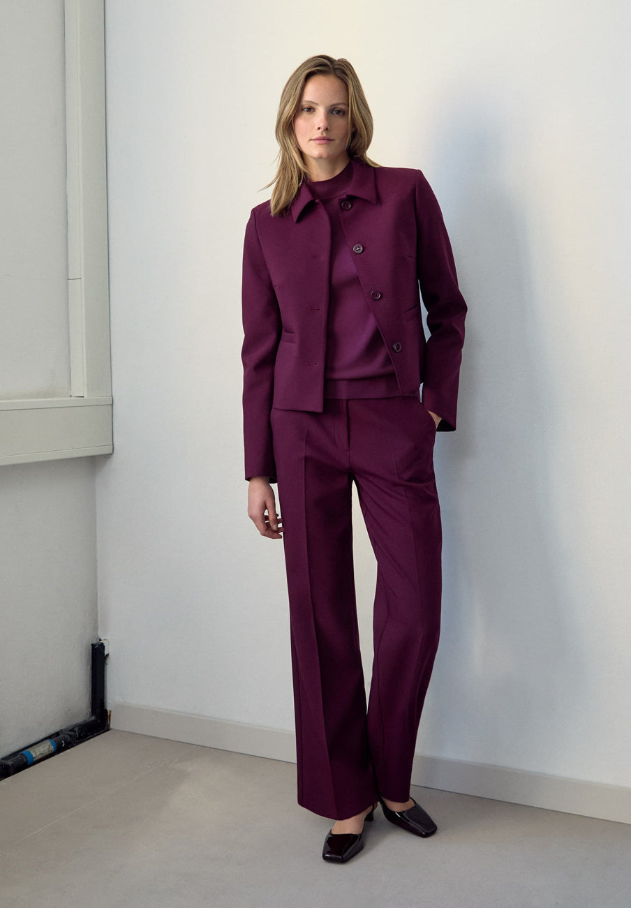 More &amp; More_Ruby Orchid_Short Blazer_51926400_0564_02