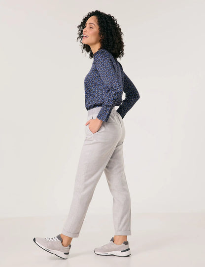 Gerry Weber_Grey Offwhite Patterned_Pant cropped_520002-31201_2120_06