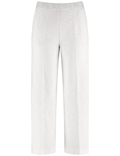 Gerry Weber_7/8 Slip-On Trousers with a BouclŽ Look_520040-31266_99700_05