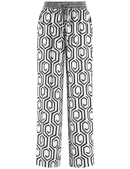 Gerry Weber_Patterned Slip-On Trousers_520048-31430_9069_04