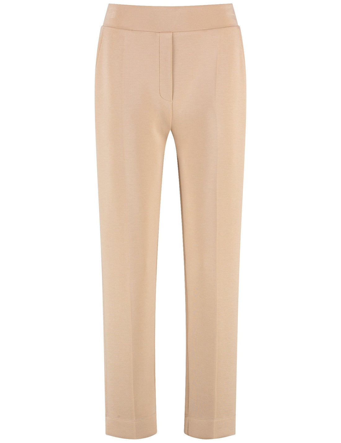Gerry Weber_Elegant Sandy Washed Slip-On Trousers_520109-35006_90550_01