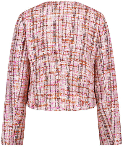 Gerry Weber_Blazer Jacket in a BouclŽ Look with a Fringed Edge_530015-31212_3121_04