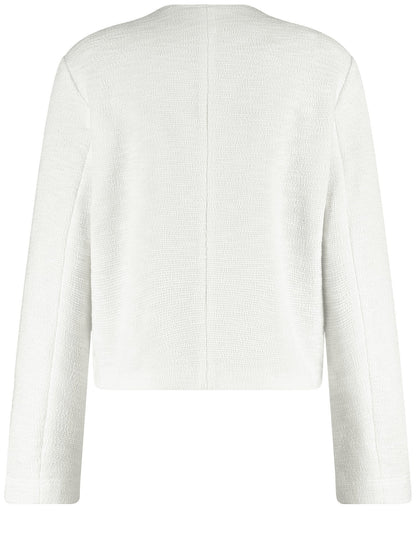 Gerry Weber_Elegant Blazer Jacket with a BouclŽ Effect_530039-31266_99700_06