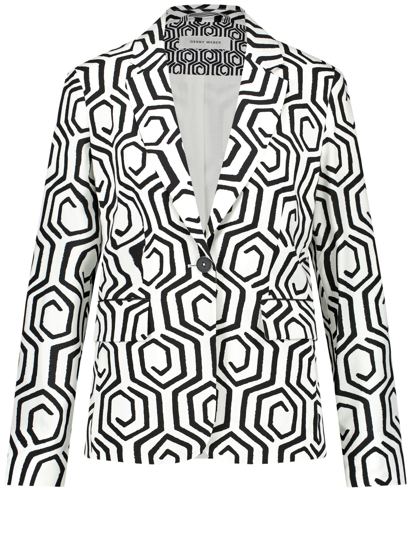 Gerry Weber_Sustainable Blazer with an All-Over Pattern_530042-31430_9069_04