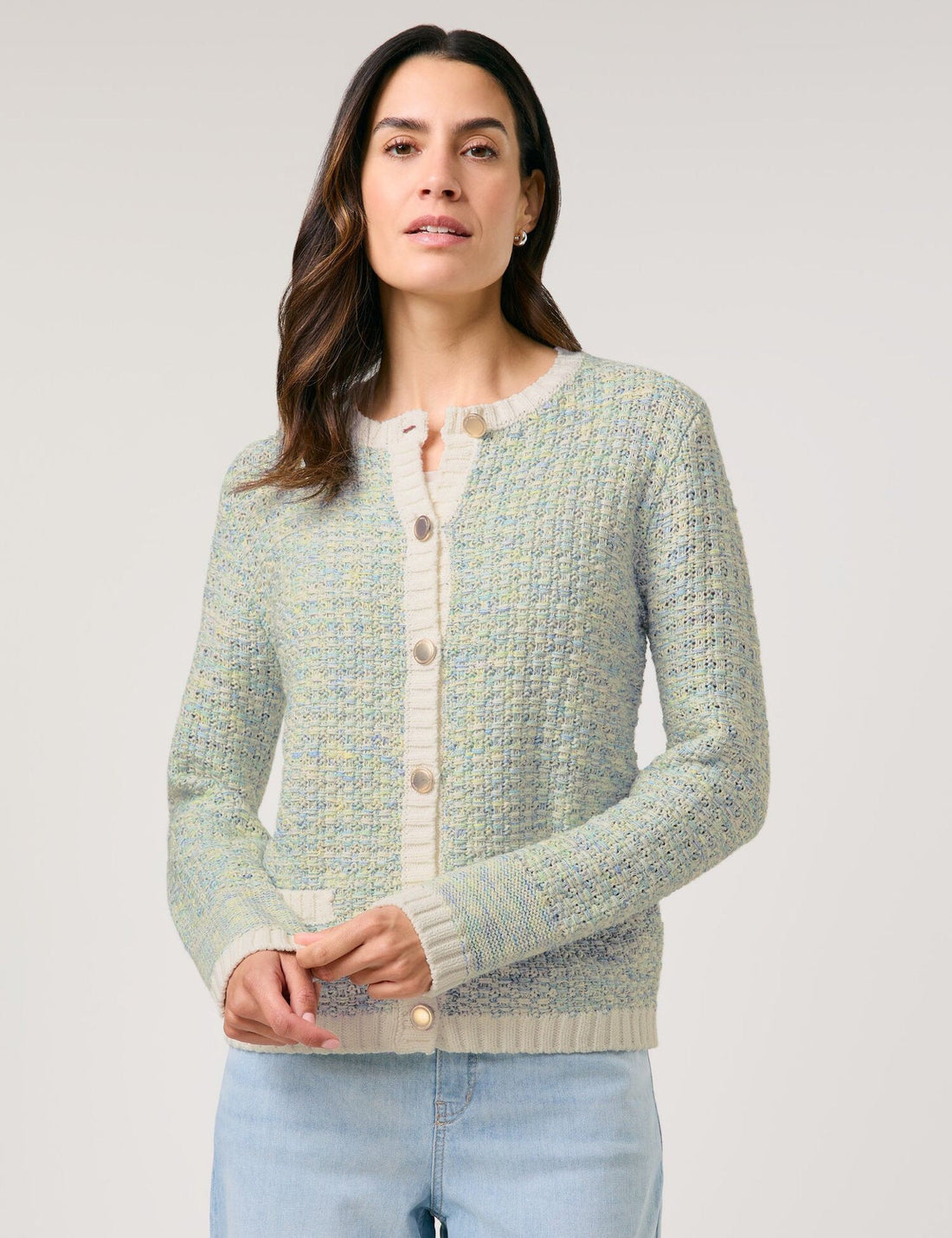 Gerry Weber_Elegant Cardigan in a Textured Knit_530115-35721_9029_01