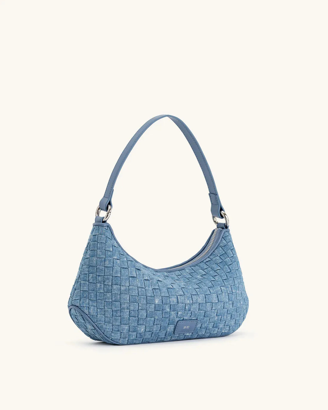 JW PEI_Blue Denim Weave_Lily Shoulder Bag - Blue Denim Weave_5S24_419_02