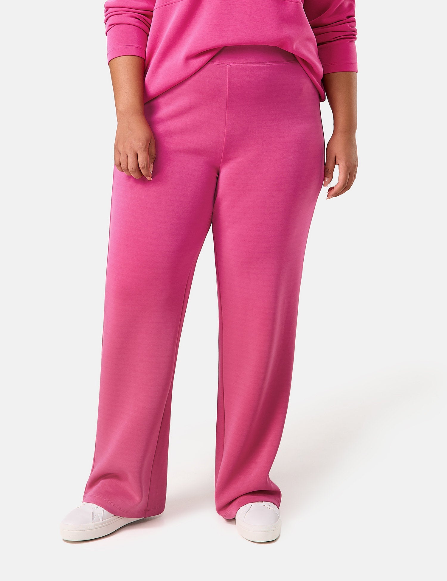 Samoon_Pull-On Trousers Made of Sand-Washed Sweatshirt Fabric_621602-26109_3350_07