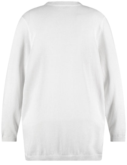 Samoon_Cardigan in a Cotton/Linen Knit_632605-25202_9600_06
