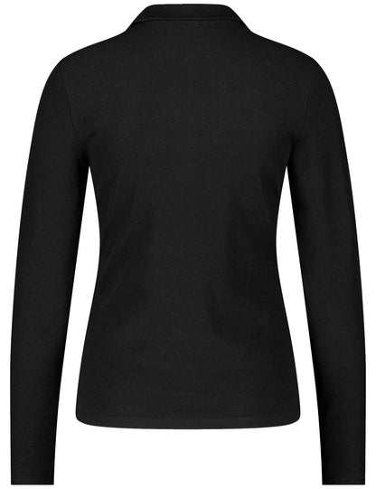 Gerry Weber_Black_Polo 1/1 Sleeve_671456-16425_1100_03