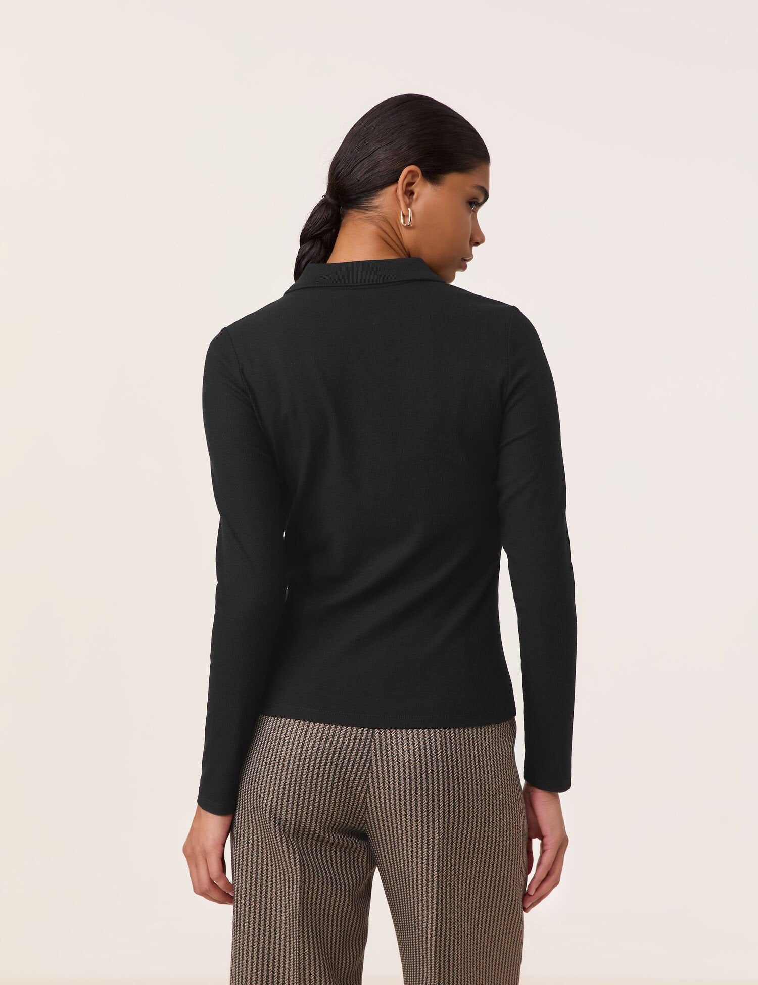 Gerry Weber_Black_Polo 1/1 Sleeve_671456-16425_1100_06