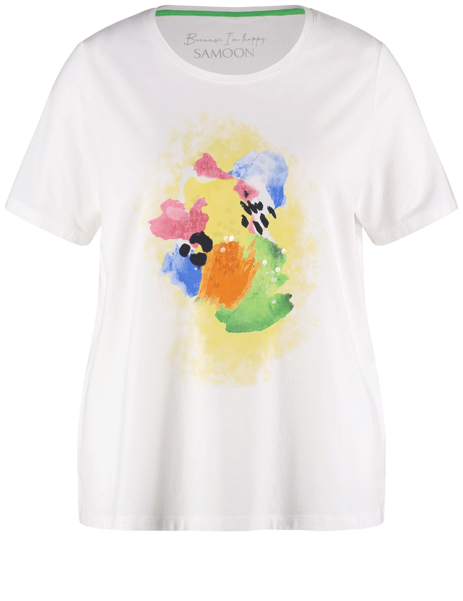 Samoon_T-Shirt with a Front Print_671623-26201_9602_05
