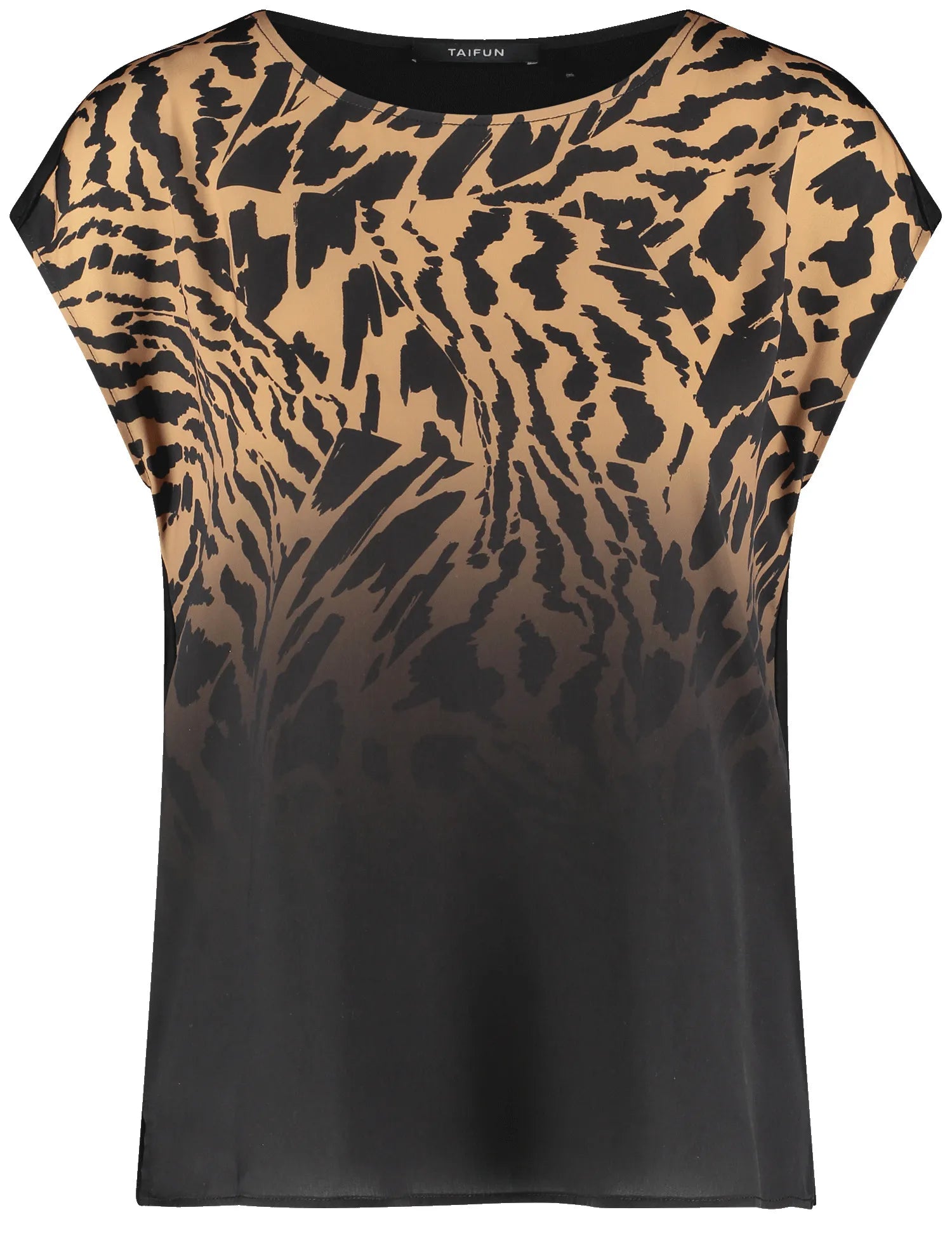 Gerry Weber_Black patterned_T-Shirt 1/2 sleeve_937004-76004_1102_01