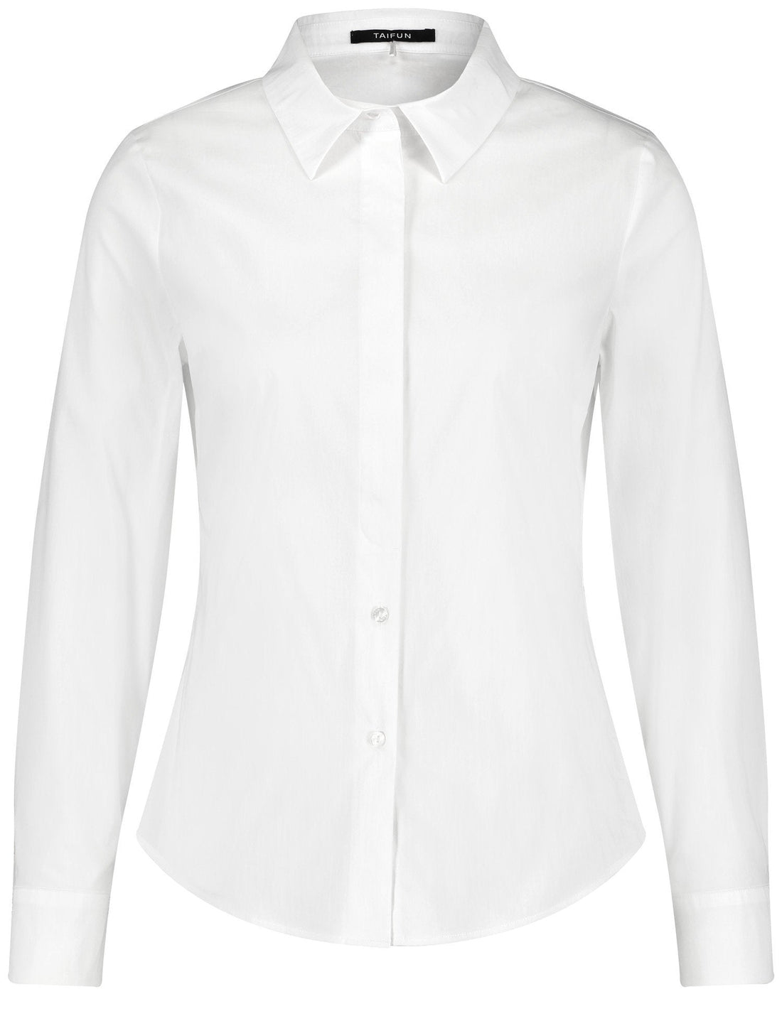 Classic Shirt Blouse in Stretch Cotton_960991-19140_9600_02