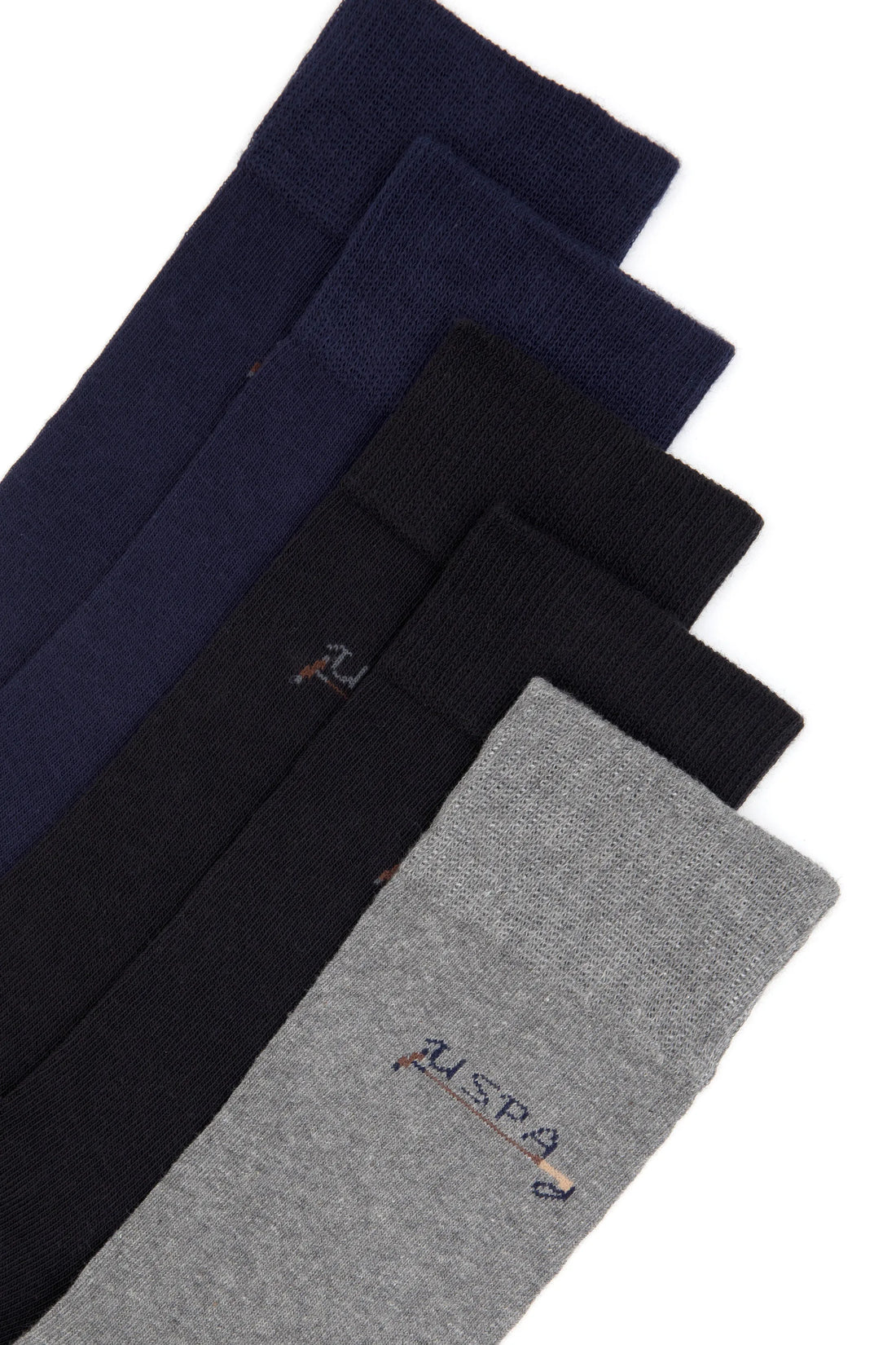 U.S. Polo Assn._Grey Melange_Socks_A081SZ013P01 GALI-SK25_VR086_02