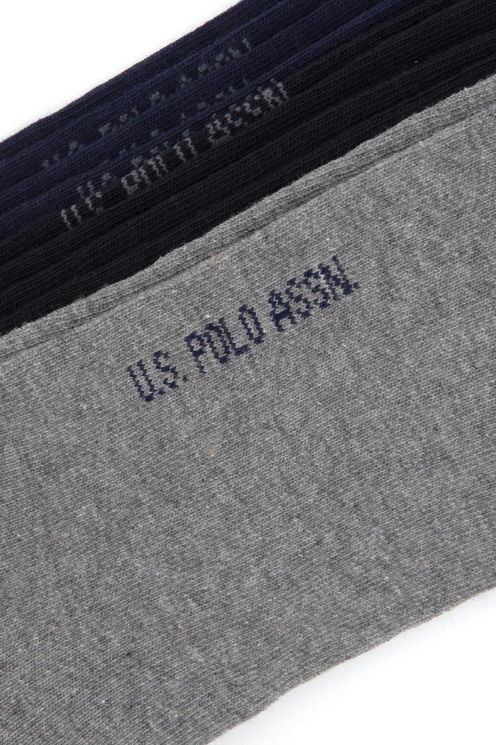 U.S. Polo Assn._Grey Melange_Socks_A081SZ013P01 GALI-SK25_VR086_03